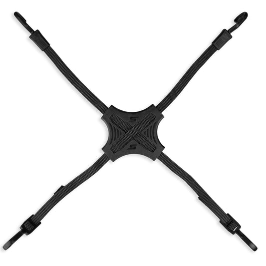 Tack Strap 2-Pack – Black | Non-Slip Adjustable Cargo Straps