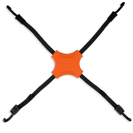 Tack Strap 2-Pack – Orange | High-Visibility Cargo Strap