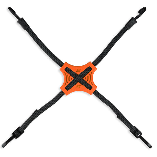 Tack Strap 2-Pack – Orange | High-Visibility Cargo Strap